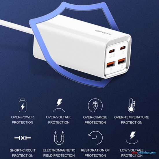 LDNIO A4610C 65W Multi-ports Desktop Charging Station